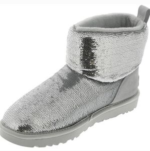 Ugg Classic Mini Mirror Ball Sequin Fur SN 1151291 Designer Winter Shearling 133